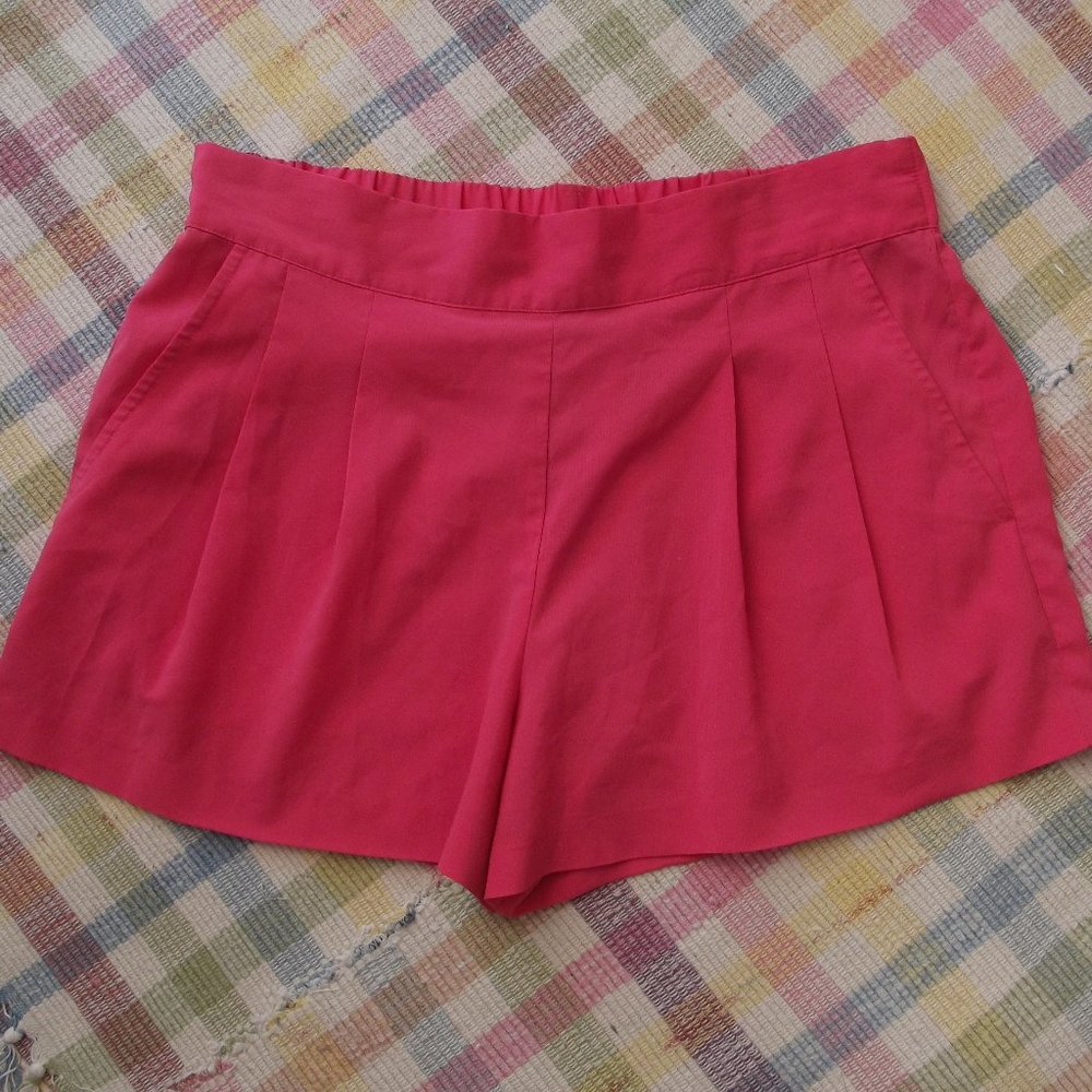 Coral Pink Shorts Size Small by RUBBISH